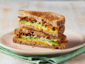 Avocado Bacon Grilled Cheese Sandwich