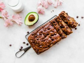 California Avocado Banana Chocolate Chip Bread