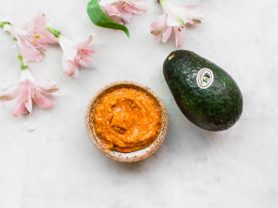 Homemade California Avocado Romesco Sauce