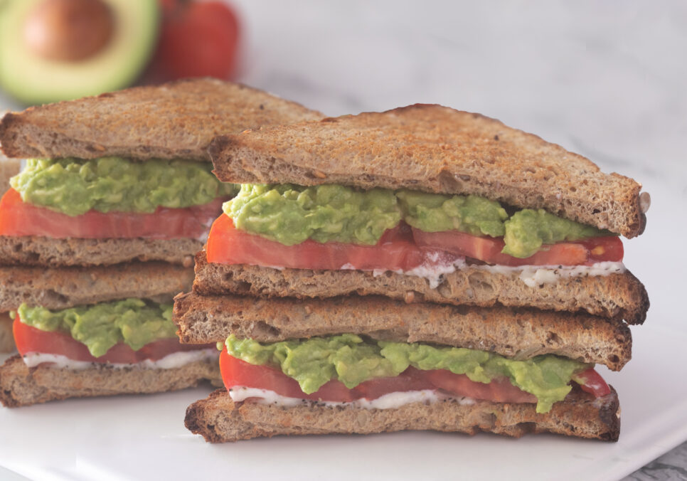 California Avocado Tomato Sandwich