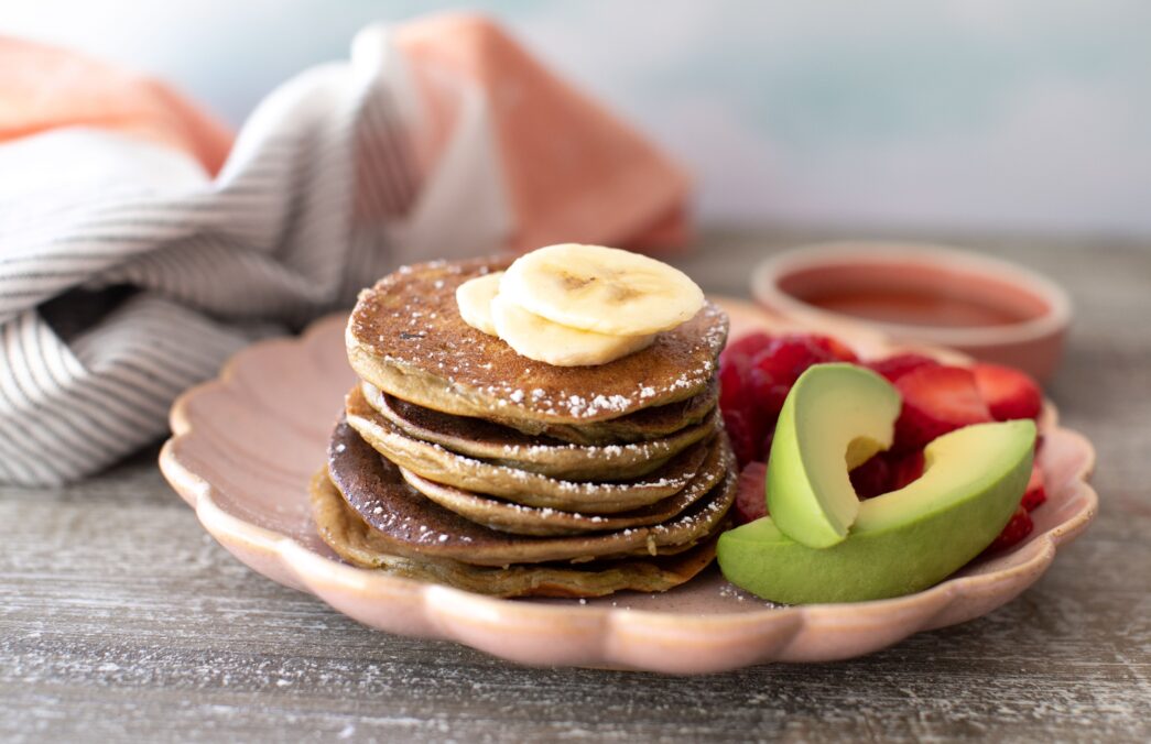 California Avocado Banana Pancakes