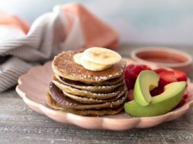 California Avocado Banana Pancakes
