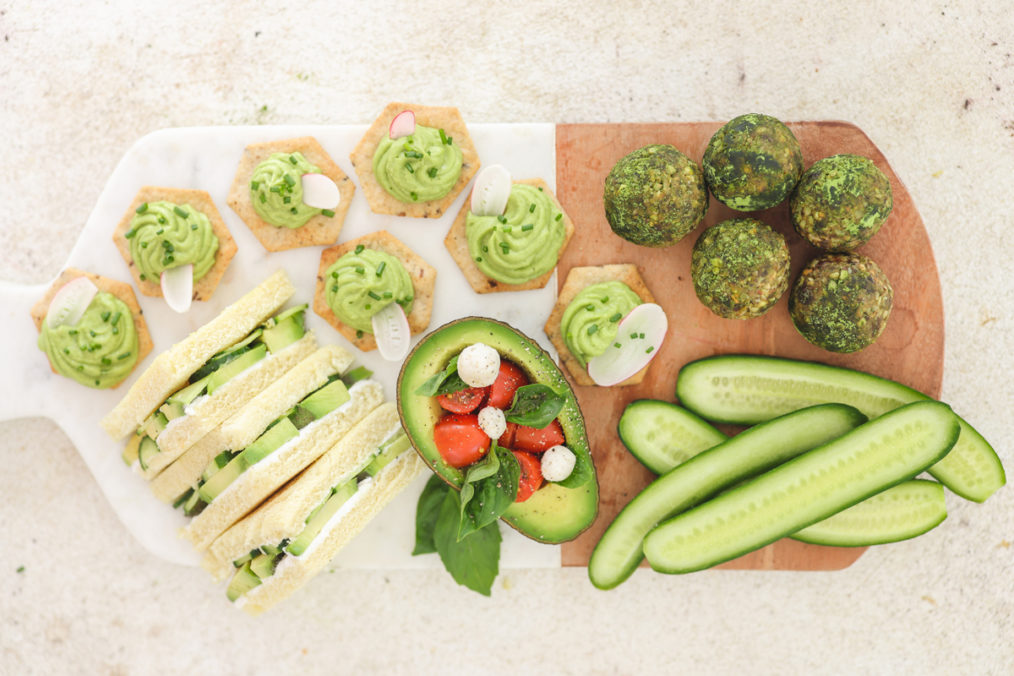 California Avocado Afternoon Tea Snacks