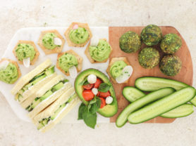 California Avocado Afternoon Tea Snacks