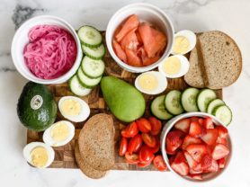 California Avocado Brunch Charcuterie Board