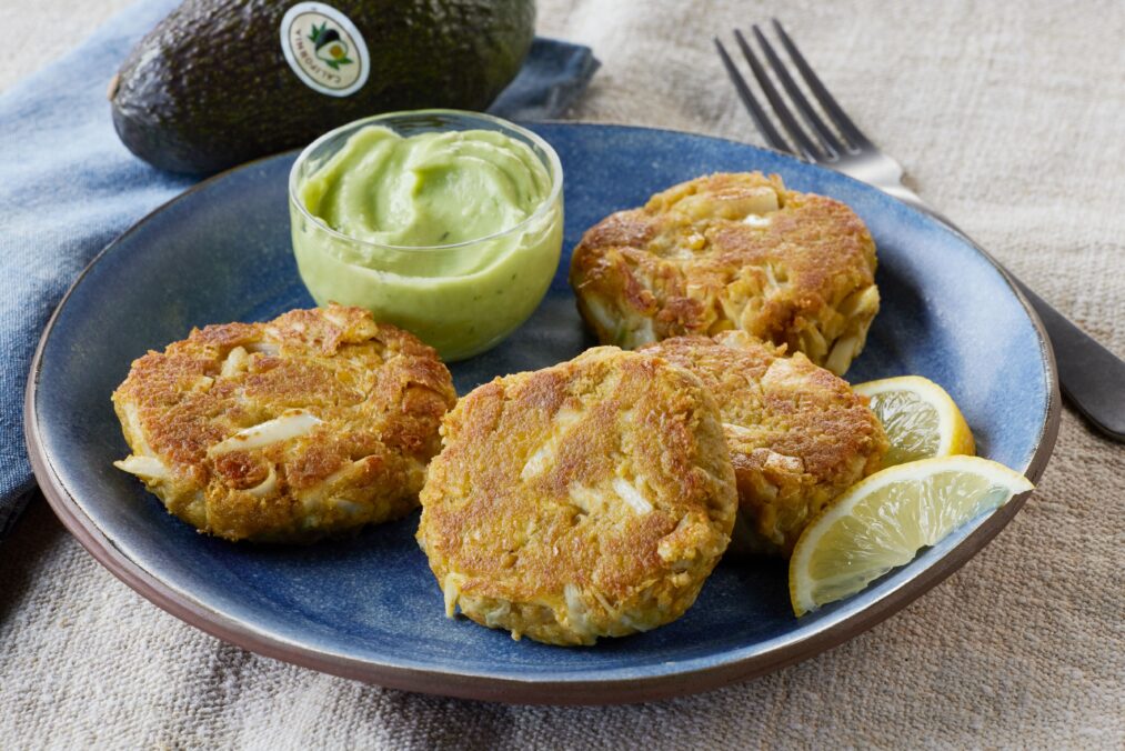 California Avocado Vegan Crab Cakes