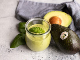 Creamy California Avocado and Basil Dressing