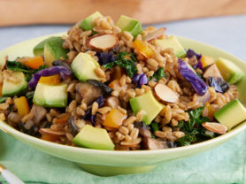 california avocado farro fried rice