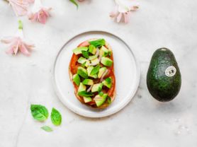 Garlic Rubbed California Avocado Toast