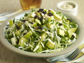 kale salad with california avocado