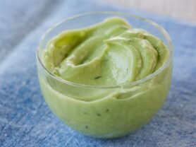 Avocado Lemon and Herb Dipping Sauce
