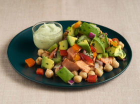 Avocado Garbanzo Bean Salad