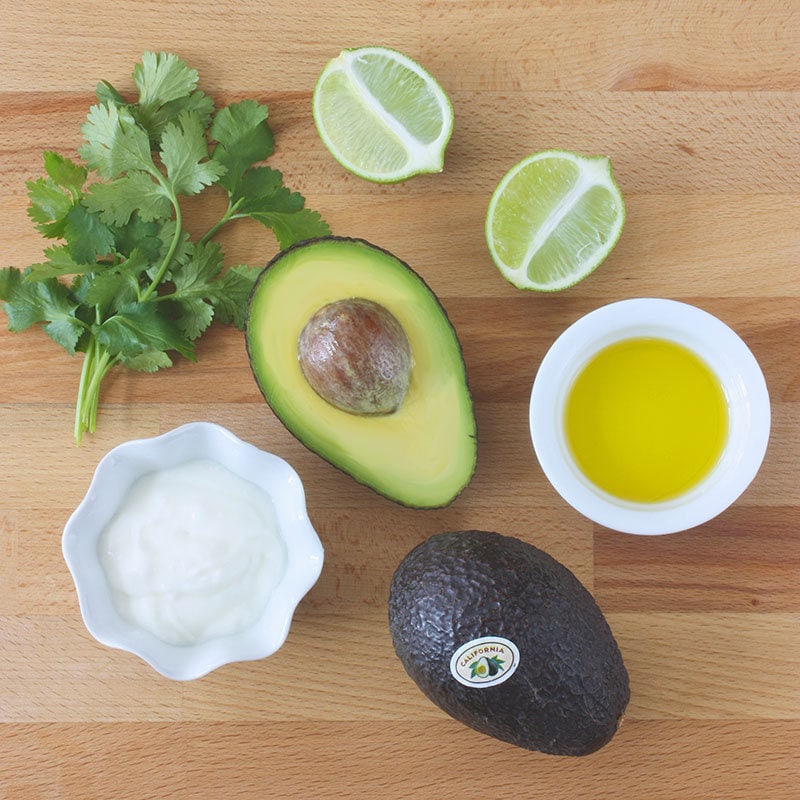 Sauce-ingredients-edited.jpg California Avocados with ingredients surrounding them