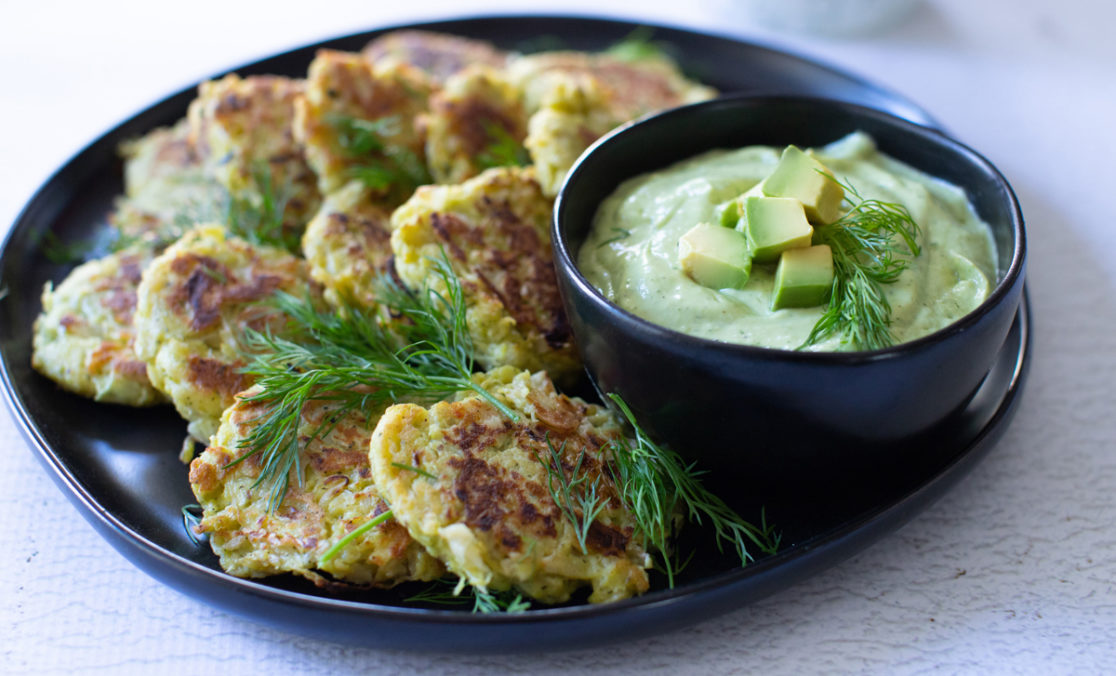 Savory Sauerkraut and California Avocado Pancakes
