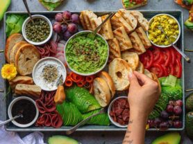 Vegan California Toast Charcuterie Board